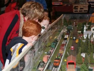 model train display