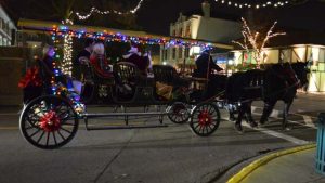 Christmas carriage