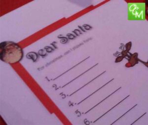 Santa letter