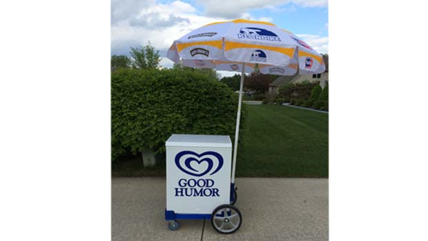 Detroit Metro Michigan Ice Cream Cart Rental