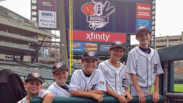 Detroit Tigers Youth Baseball Camps 2023