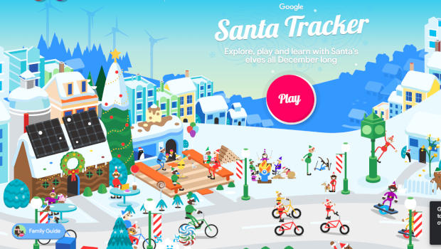 Google Santa Tracker 2023