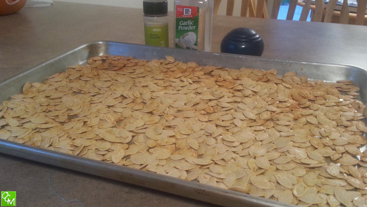 Roasted Pumpkin Seeds Recipe