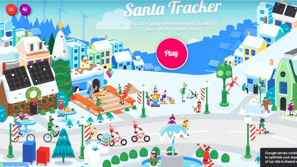Google Santa Tracker 2024