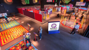 Sloan Museum Mazes and Brain Games Exhibit