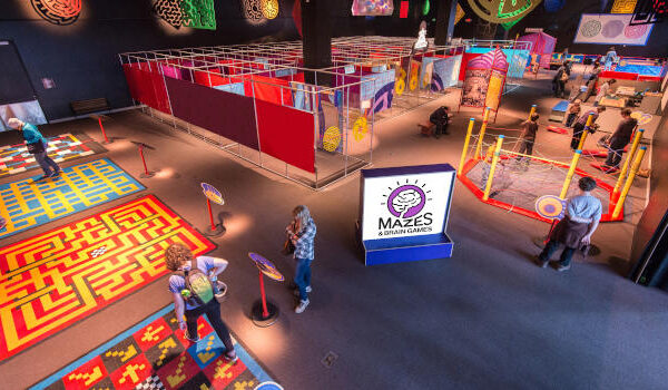 Sloan Museum Mazes and Brain Games Exhibit