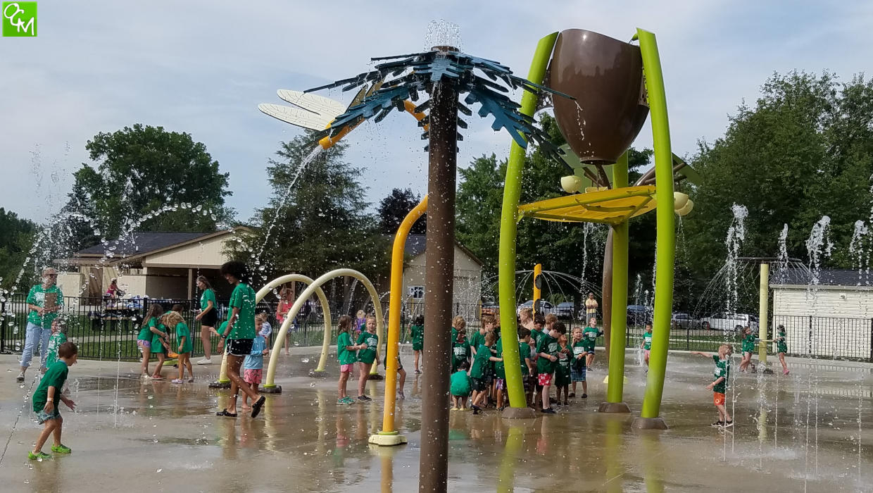 Clarkston Spraypark / AKA Renee Przybylski Memorial Spraypark at Clintonwood Park