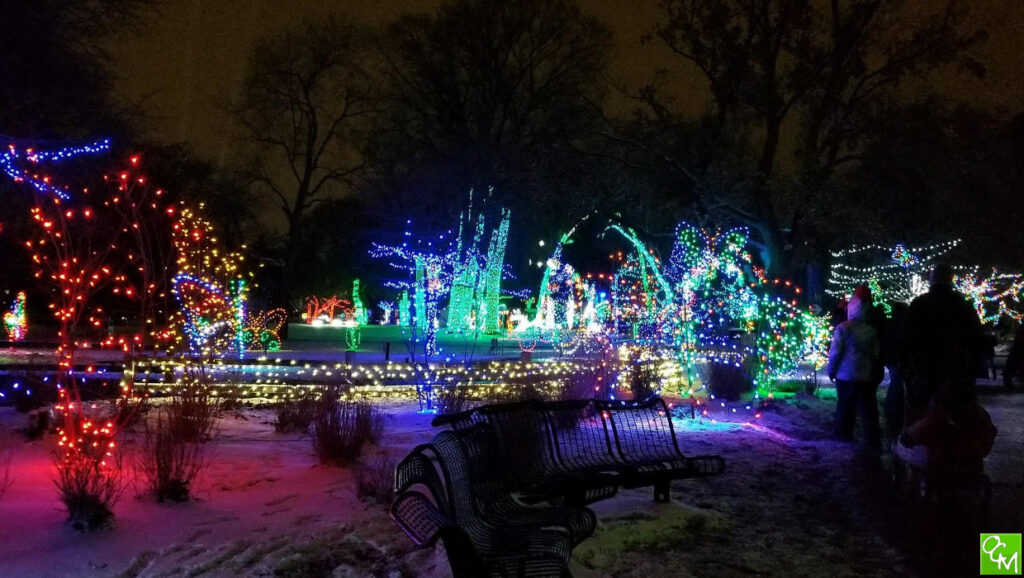Detroit Zoo Wild Lights 2024 / 2025 Review, Pics Info