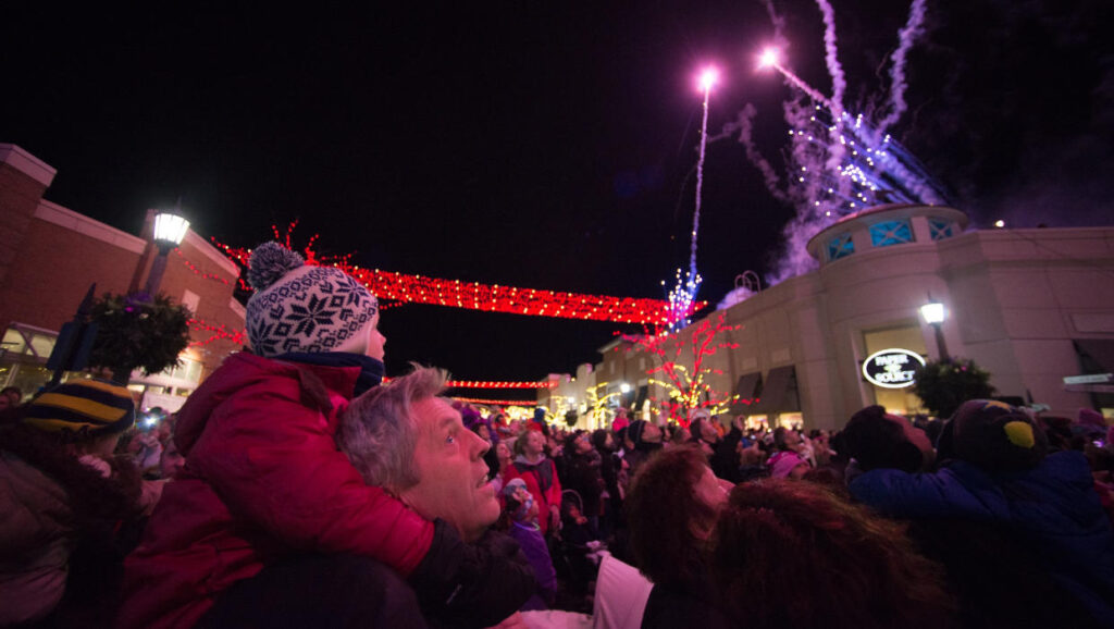 Light the Village Village of Rochester Hills Fireworks & Santa Claus Arrival