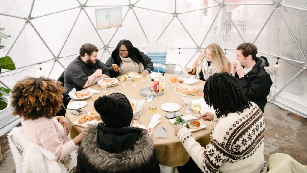 Metro Detroit Outdoor Dining Igloos & Heated Patios 2024