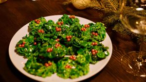 Corn Flakes Christmas Wreath Cookies Recipe / Wreath Cookie Recipe