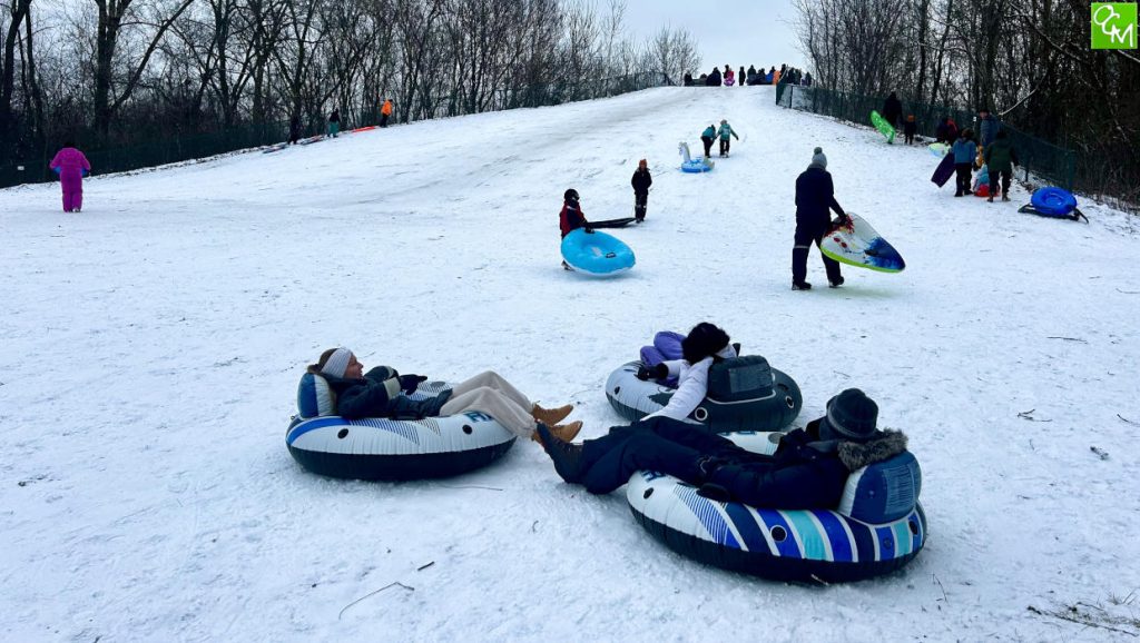 Waterford Oaks Sledding Hill / Waterford Oaks Sled Hill / Waterford Sled Hills Review / Pics / Video