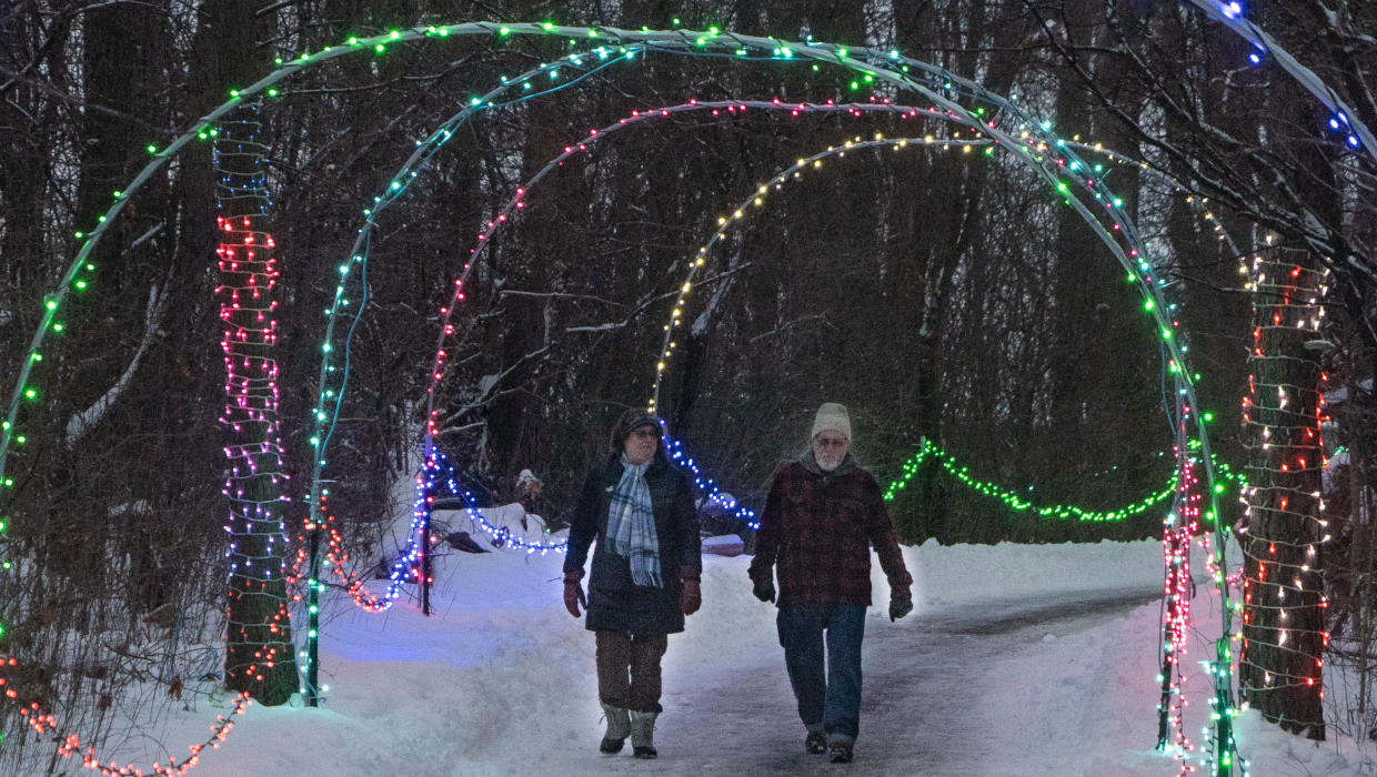 Fireworks and Flannels Illuminated Trail