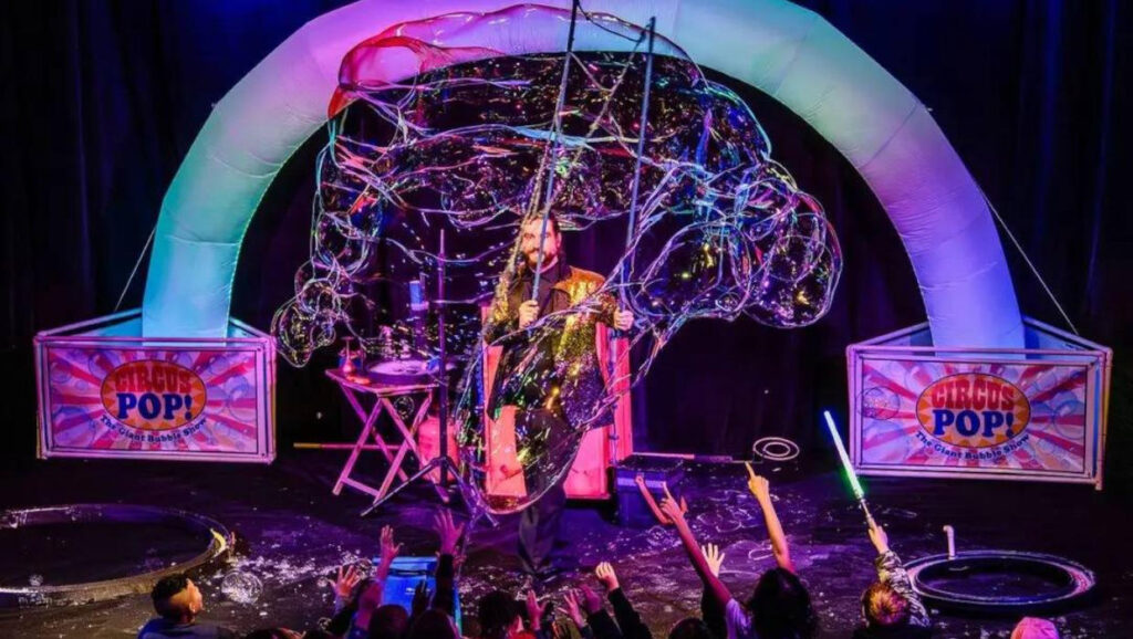 Circus Pop Tickets Contest / Win Circus Pop Giant Bubble Show Tickets